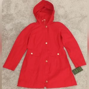 KRISTEN BLAKE RAIN COAT SIZE S/P